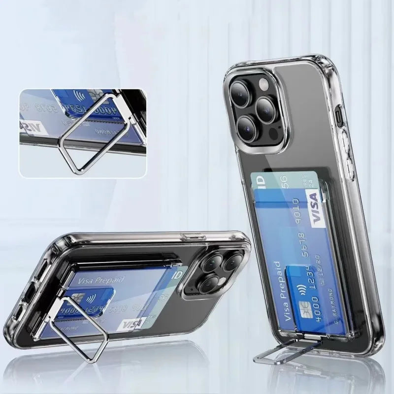Clear Magnetic Card Holder for Magsafe